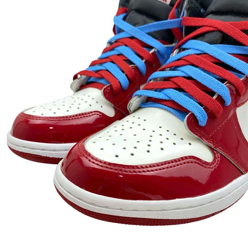 ナイキ CK5666-100 Air Jordan 1 High OG Fearless エアジョーダン1 ハイ OG フィアレス ハイカット パテント エナメル スニーカー 買取実績 画像