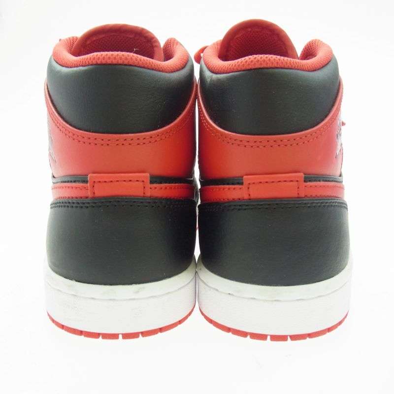 ナイキ DQ8426-060 Air Jordan 1 Mid Bred Toe エアジョーダン1 ミッド ブレッドトゥ ハイカット スニーカー 買取実績 画像
