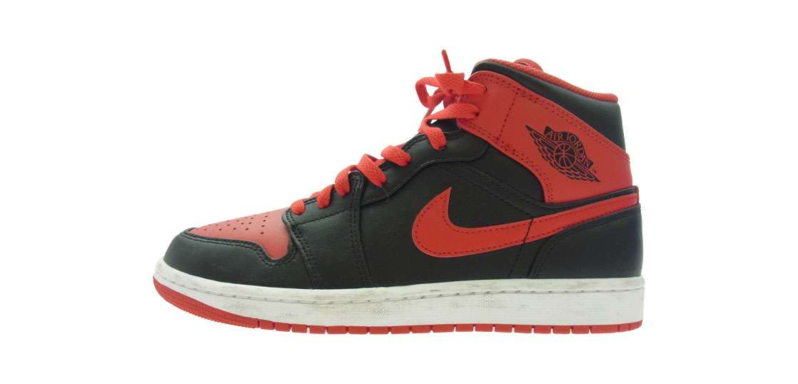 ナイキ DQ8426-060 Air Jordan 1 Mid Bred Toe スニーカー 買取実績