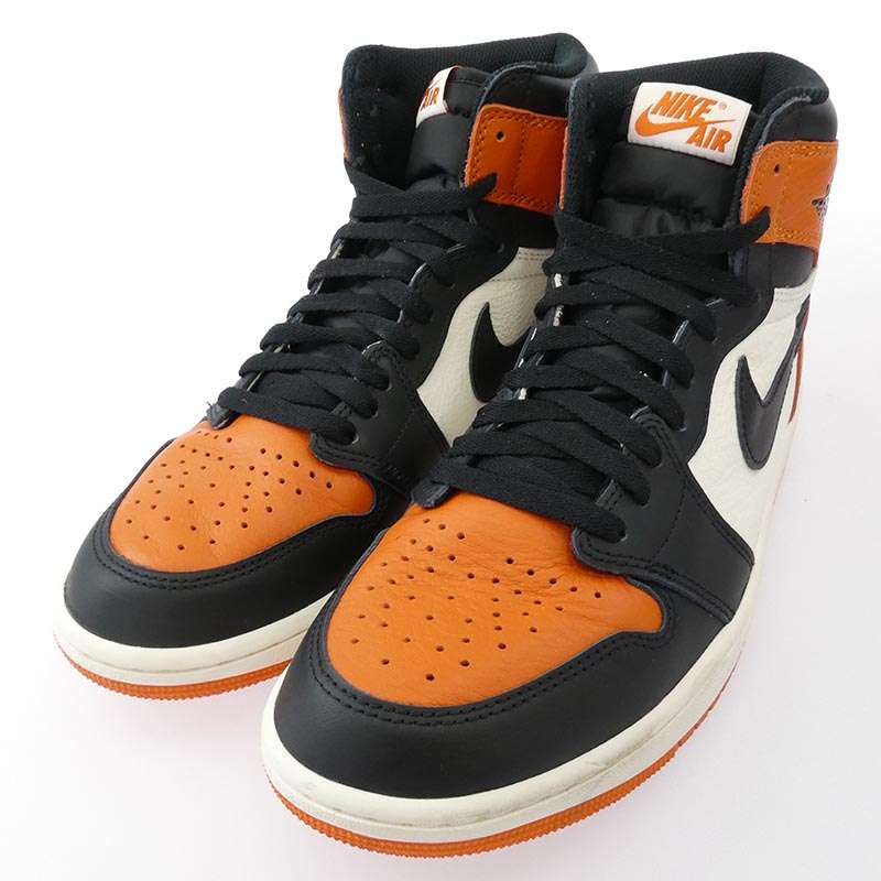 ナイキ DZ5485-008 Air Jordan 1 Retro High OG Shattered Backboard エアジョーダン1 レトロ ハイ OG シャッタードバックボード ハイカット スニーカー 買取実績 画像