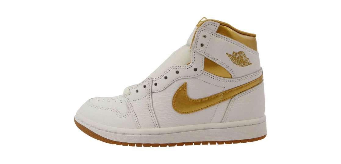 ナイキ ジョーダン FD2596-107 Women’s Air Jordan 1 Retro High OG White and Gold AJ1 買取実績