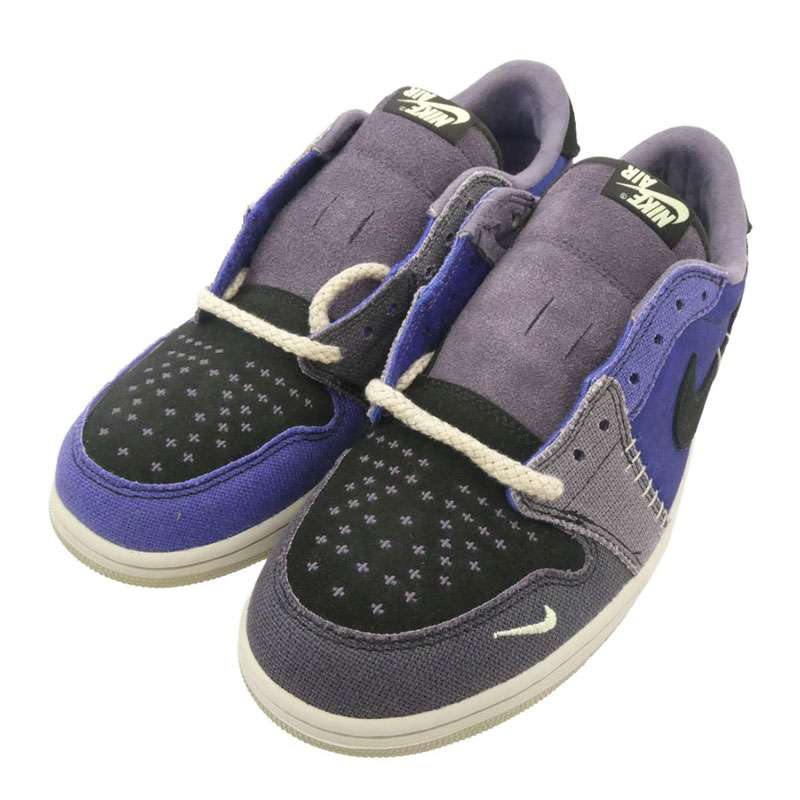 ナイキ ジョーダン × Zion Williamson ザイオン・ウィリアムソン Air Jordan 1 Low OG Voodoo Alternate AJ1 エアジョーダン ロー ブードゥーオルタネート ローカット スニーカー 買取実績 画像