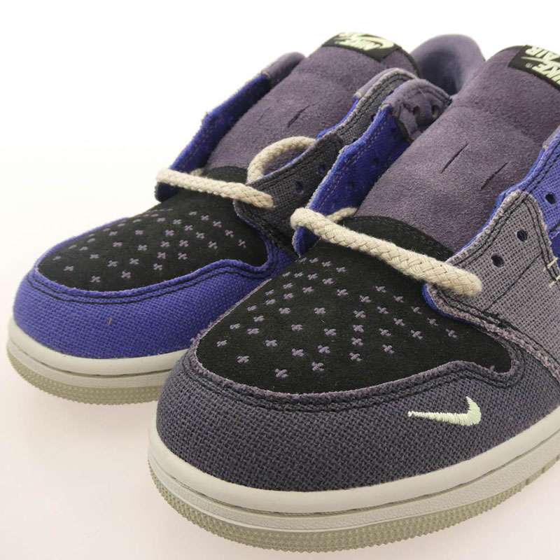 ナイキ ジョーダン × Zion Williamson ザイオン・ウィリアムソン Air Jordan 1 Low OG Voodoo Alternate AJ1 エアジョーダン ロー ブードゥーオルタネート ローカット スニーカー 買取実績 画像