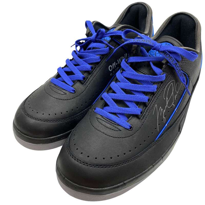 ナイキ 21AW DJ4375-004 × OFF-WHITE AIR JORDAN 2 RETRO LOW SP オフホワイト エアジョーダン2 レトロ ローカット スニーカー 買取実績 画像