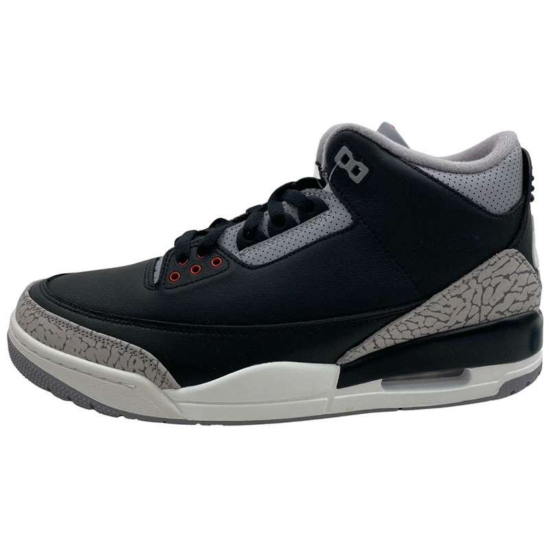 ナイキ DN3707-010 AIR JORDAN 3 BLACK CEMENT AJ3 エアジョーダン3 セメント スニーカー 買取実績 画像