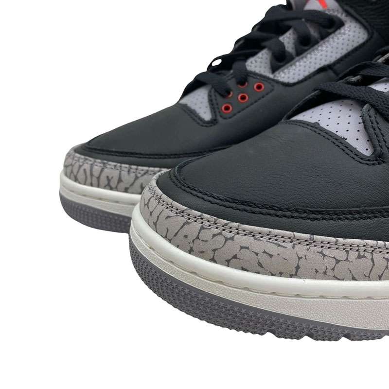 ナイキ DN3707-010 AIR JORDAN 3 BLACK CEMENT AJ3 エアジョーダン3 セメント スニーカー 買取実績 画像