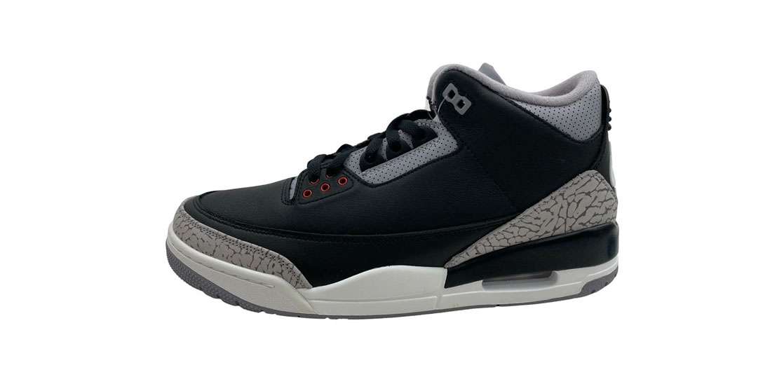 ナイキ DN3707-010 AIR JORDAN 3 BLACK CEMENT AJ3 買取実績