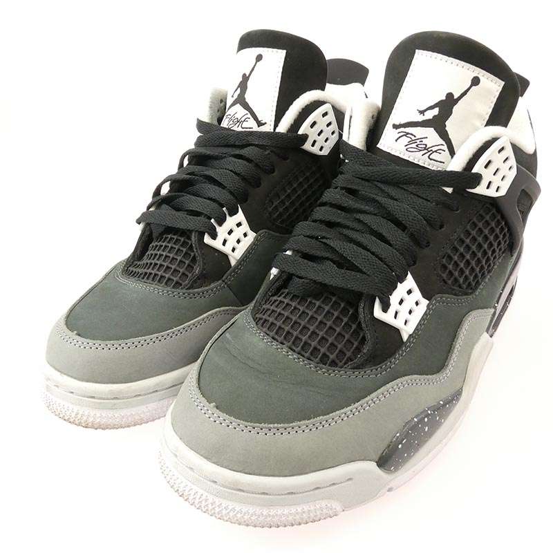 ナイキ ジョーダン FQ8138-002 Air Jordan 4 Retro Fear AJ4 エアジョーダン レトロ スニーカー 買取実績 画像