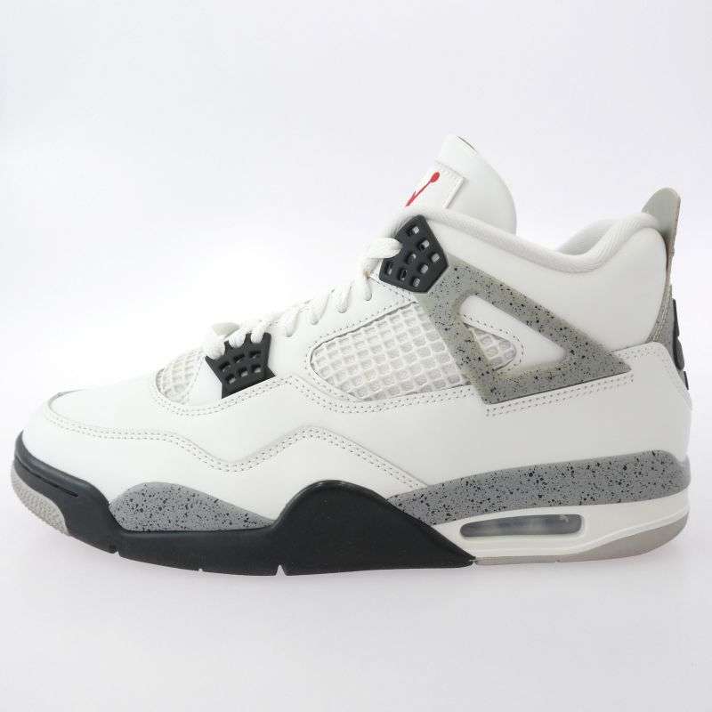 ナイキ FV5029-100 Air Jordan 4 Retro White/Cement エアジョーダン4 レトロ ハイ カットスニーカー 買取実績 画像