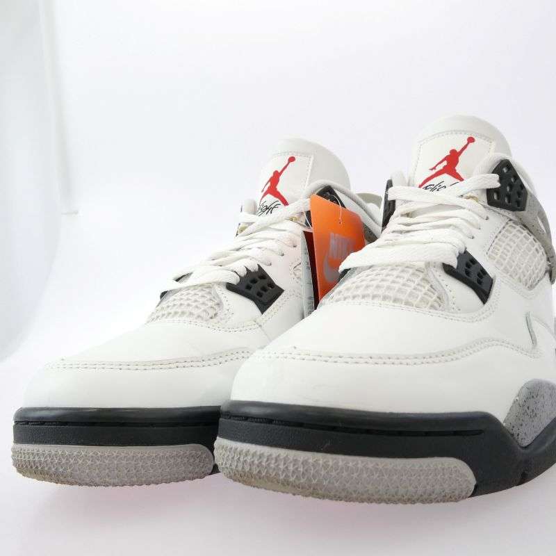 ナイキ FV5029-100 Air Jordan 4 Retro White/Cement エアジョーダン4 レトロ ハイ カットスニーカー 買取実績 画像
