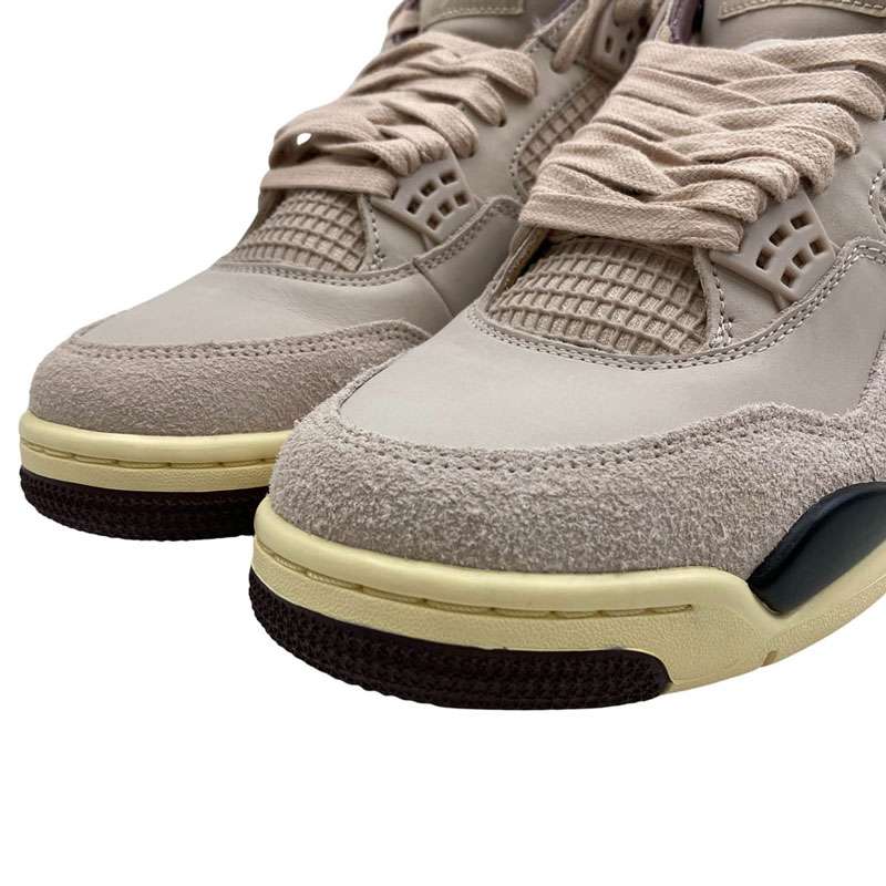 ナイキ ジョーダン FZ4810-200 × A Ma Maniere アママニエール Women's Air Jordan 4 Retro OG SP Fossil Stone WYWS ウィメンズ エアジョーダン フォッシルストーン スニーカー 買取実績 画像