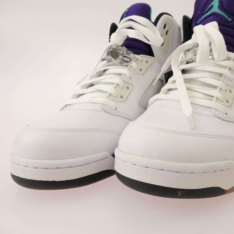 ナイキ 136027-108 AIR JORDAN 5 RETRO GRAPE エアジョーダン5 レトロ グレープ ハイカット スニーカー 買取実績 画像