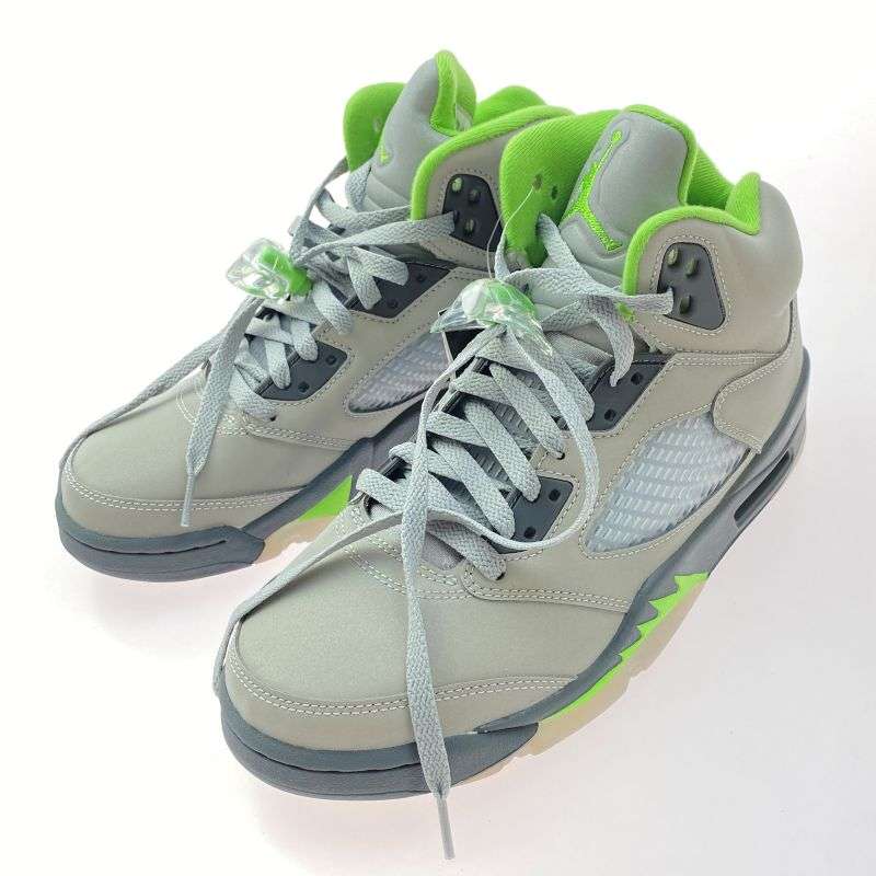 ナイキ DM9014-003 Air Jordan 5 Green Bean AJ5 エアジョーダン グリーンビーン スニーカー 買取実績 画像