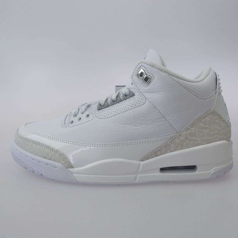 ナイキ CT8532-111 AIR JORDAN 3 RETRO Pure Money エア ジョーダン 3 レトロ ピュア マネー スニーカー 買取実績 画像