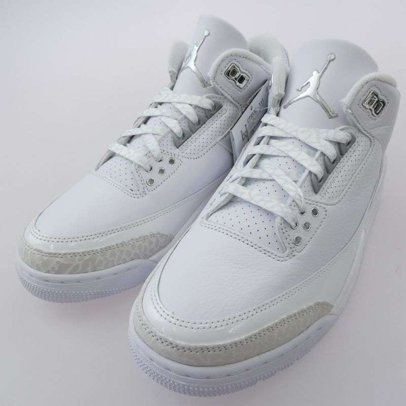 ナイキ CT8532-111 AIR JORDAN 3 RETRO Pure Money エア ジョーダン 3 レトロ ピュア マネー スニーカー 買取実績 画像