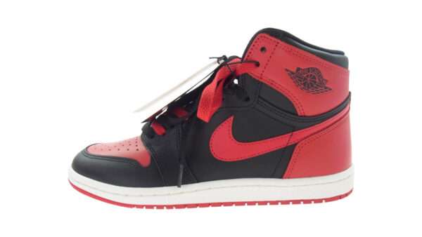 ナイキ HV6674-067 フェイクバスターズ鑑定済み Air Jordan 1 High 85 Bred 買取実績
