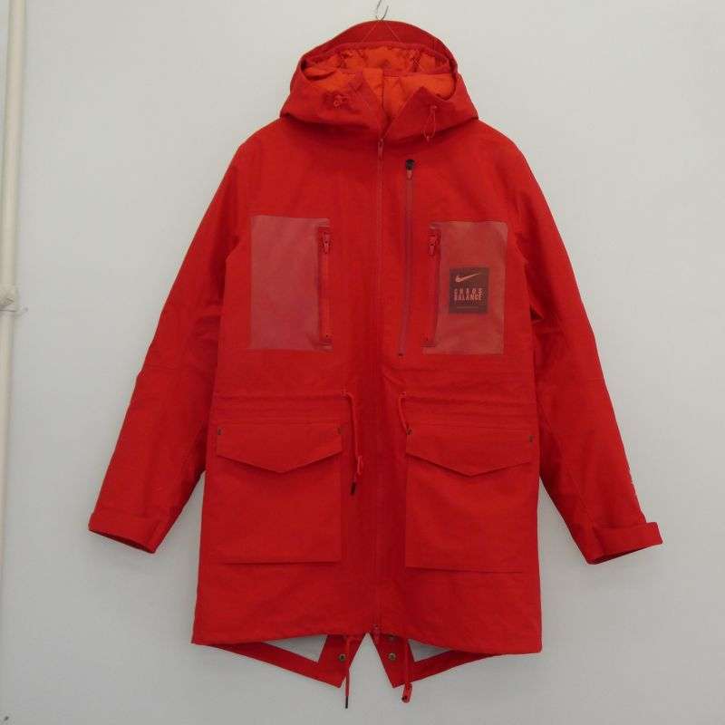 ナイキ 19AW CD7523-611 × UNDERCOVER NRG TC 3L FISHTAIL PARKA 3レイヤー バックロゴプリント フィッシュテール パーカー コート 買取実績 画像