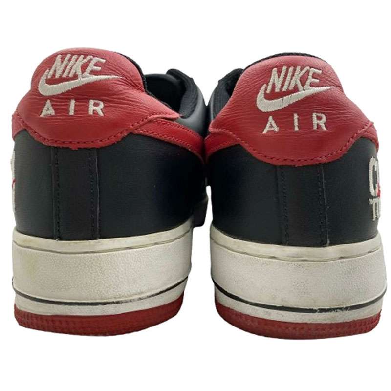ナイキ 306353 061 AIR FORCE 1 LOW CHI TOWN BLACK VARSITY RED
