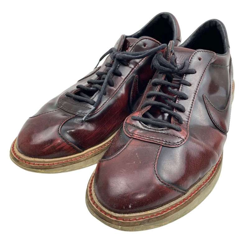 ナイキ 586367-600 × COLE HAAN コールハーン 1972 QS ディープレッド レザーシューズ スニーカー 買取実績 画像