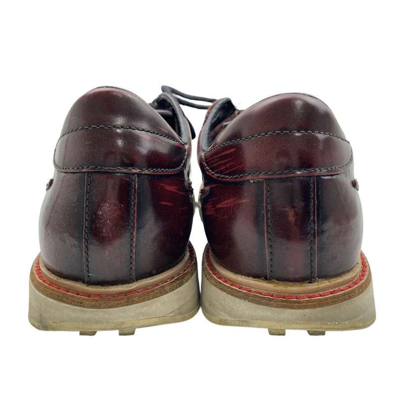 ナイキ 586367-600 × COLE HAAN コールハーン 1972 QS ディープレッド レザーシューズ スニーカー 買取実績 画像