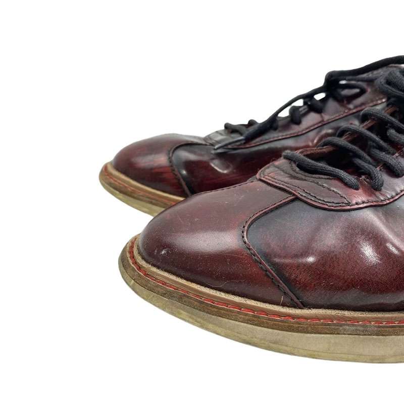 ナイキ 586367-600 × COLE HAAN コールハーン 1972 QS ディープレッド レザーシューズ スニーカー 買取実績 画像
