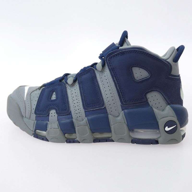 ナイキ 921948-003 Air More Uptempo 96 Cool Grey White Midnight Navy エアモアアップテンポ スニーカー 買取実績 画像