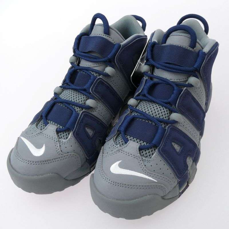 ナイキ 921948-003 Air More Uptempo 96 Cool Grey White Midnight Navy エアモアアップテンポ スニーカー 買取実績 画像