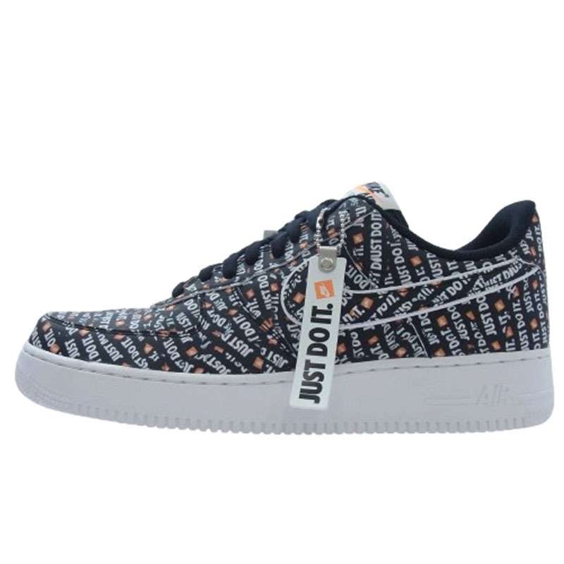 ナイキ AO6296-001 AIR FORCE1 07 PRM JDI エア フォース 1 07 LV8 JUST DO IT ローカット スニーカー 買取実績 画像