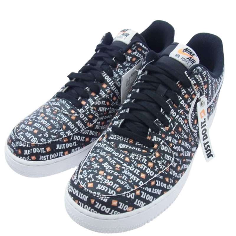 ナイキ AO6296-001 AIR FORCE1 07 PRM JDI エア フォース 1 07 LV8 JUST DO IT ローカット スニーカー 買取実績 画像