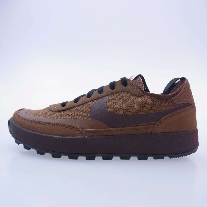 ナイキ DA6672-201 × Tom Sachs Craft Women's General Purpose Shoe Brown トムサックス クラフト ウィメンズ ジェネラル パーパス シュー スニーカー 買取実績 画像