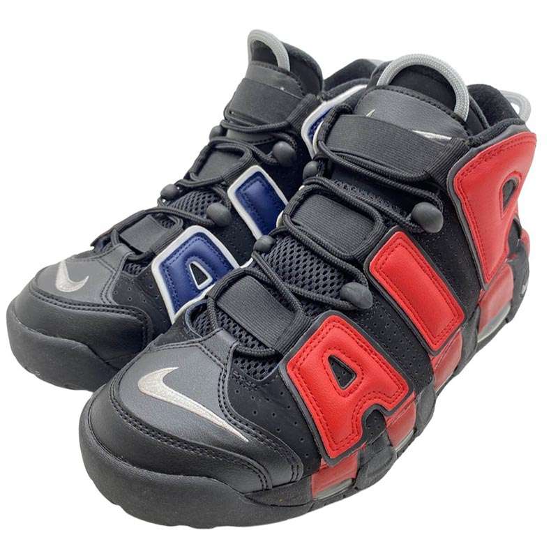 ナイキ DJ4400-001 Air More Uptempo 96 Black and University Red エアモアアップテンポ 96 ブラック アンド ユニバーシティレッド ハイカット スニーカー 買取実績 画像