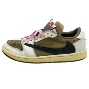ナイキ DM7866-200 フェイクバスターズ鑑定済 × TRAVIS SCOTT AIR JORDAN 1 LOW OG SP Reverse Olive 買取実績