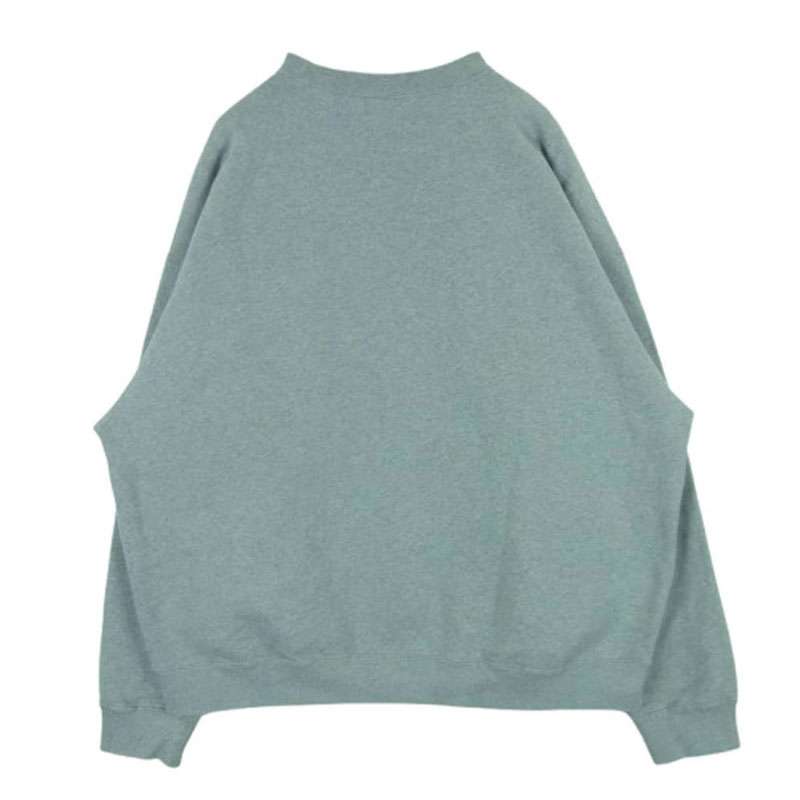 ナイキ DO9337-063 STUSSY ステューシー FLEECE CREW GREY ロゴ刺繍 フリース クルーネック スウェット トレーナー 買取実績 画像