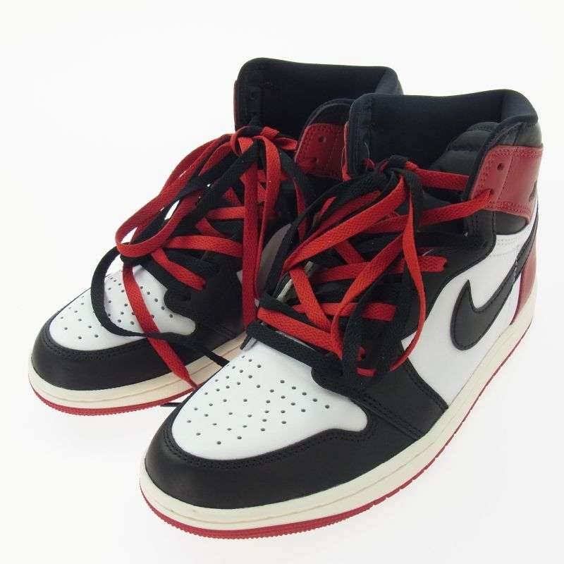 ナイキ DZ5485-106 Air Jordan 1 Retro High OG Black Toe Reimagined エアジョーダン1 レトロ ハイ ブラックトゥリイマジンド 買取実績 画像