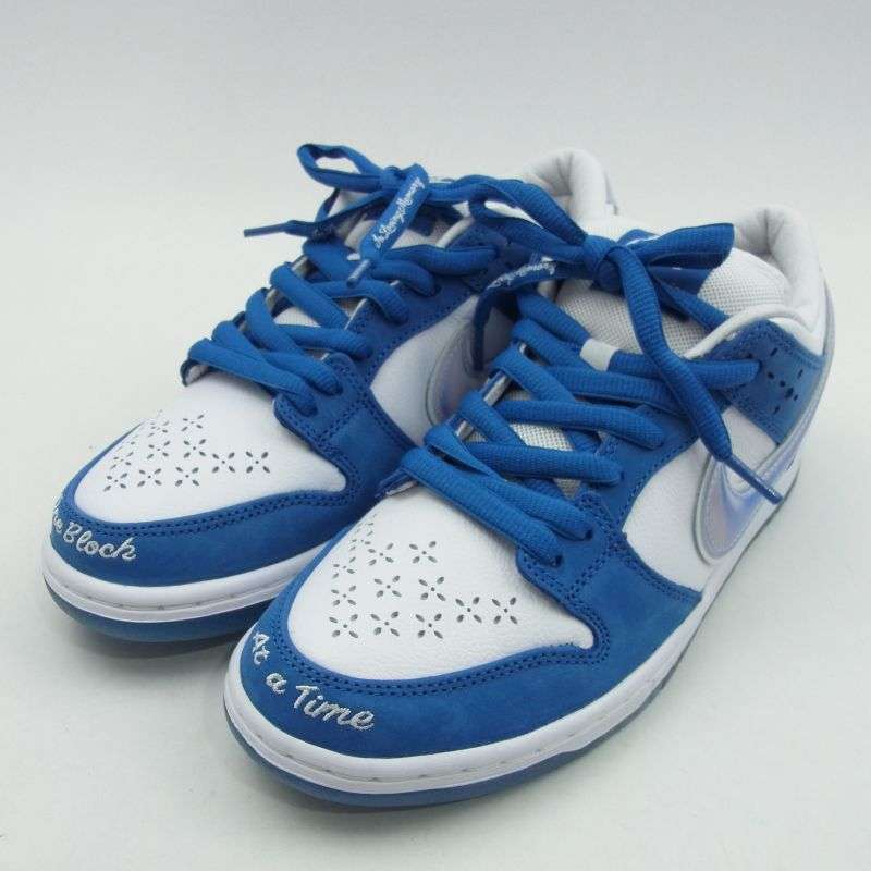 ナイキ FN7819-400 Born x Raised SB Dunk Low Pro QS One Block At a Time ボーンレイズド ダンク ロー プロ スニーカー 買取実績 画像