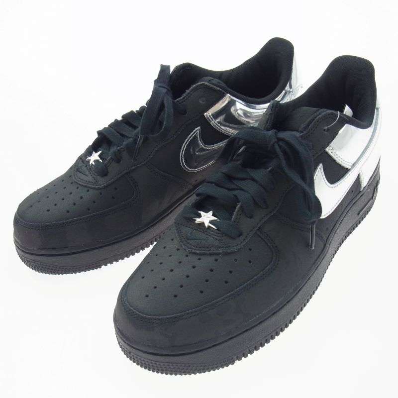 ナイキ HF2885-001 Air Force 1 Low Black and Metallic Silver エアフォース1 ローカット スニーカー 買取実績 画像