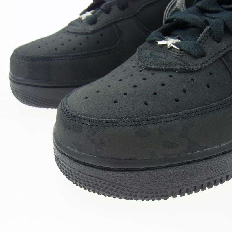 ナイキ HF2885-001 Air Force 1 Low Black and Metallic Silver エアフォース1 ローカット スニーカー 買取実績 画像