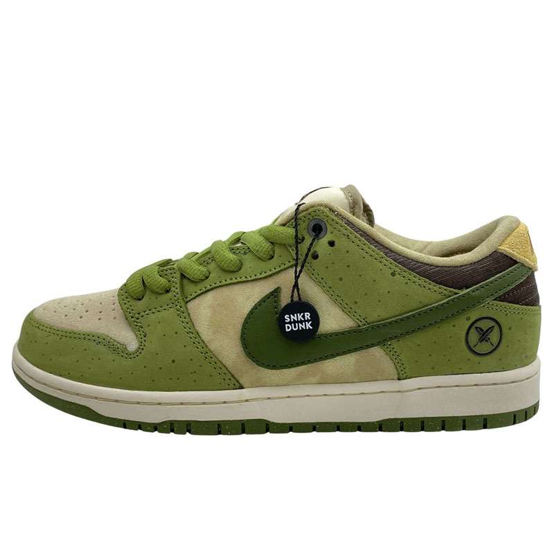 ナイキ HF8022-300 SB × Yuto Horigome 堀米雄斗 フェイクバスターズ鑑定済 Dunk Low Matcha ダンク ロー 抹茶 スニーカー  買取実績 画像