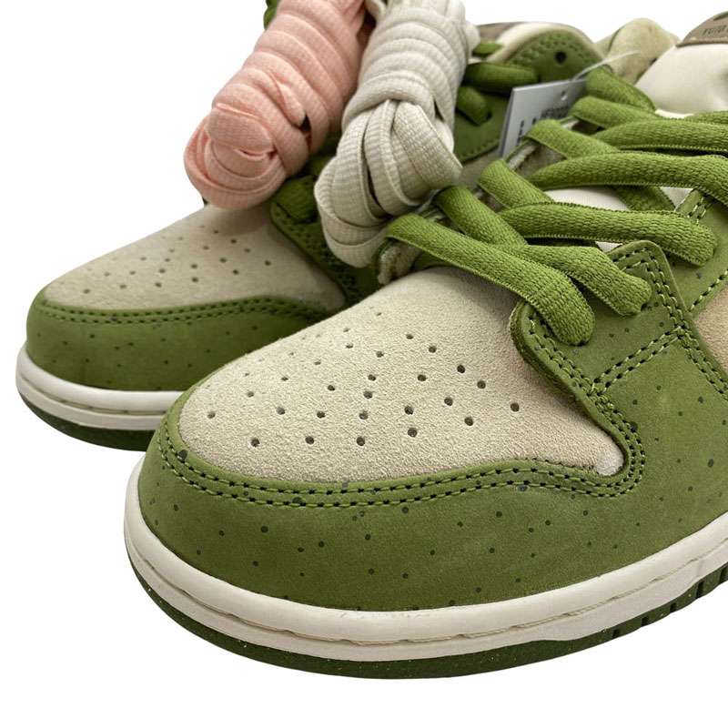 ナイキ HF8022-300 SB × Yuto Horigome 堀米雄斗 フェイクバスターズ鑑定済 Dunk Low Matcha ダンク ロー 抹茶 スニーカー 買取実績 画像