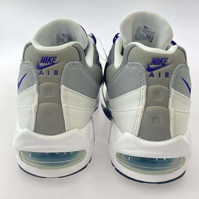 ナイキ HJ5996-100 WMNS AIR MAX 95 BIG BUBBLE WHITE COURT PURPLE エアマックス ビッグバブル コートパープル スニーカー 買取実績 画像