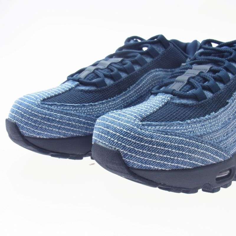 ナイキ HM4743-400 × Levi’s リーバイス AIR MAX 95 Denim Blue【フェイクバスターズ鑑定済】エアマックス95 デニムブルー ローカット スニーカー 買取実績 画像