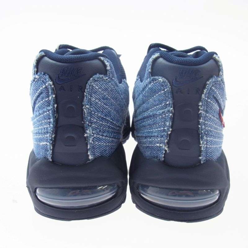 ナイキ HM4743-400 × Levi’s リーバイス AIR MAX 95 Denim Blue【フェイクバスターズ鑑定済】エアマックス95 デニムブルー ローカット スニーカー 買取実績 画像