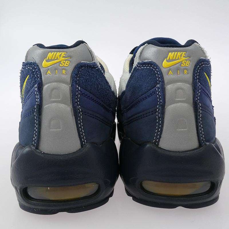 ナイキ HQ8492-400 【フェイクバスターズ鑑定済】 × Eric Koston エリック・コストン SB Air Max 95 Obsidian and Speed Yellow エアマックス95 オブシディアン アンド スピードイエロー スニーカー 買取実績 画像