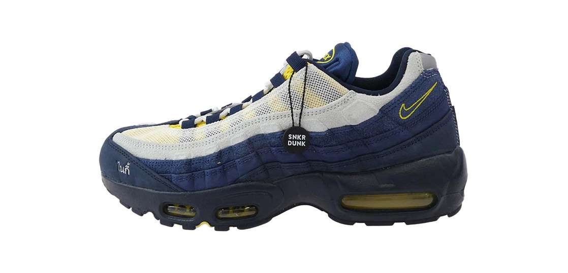 ナイキ HQ8492-400 【フェイクバスターズ鑑定済】 × Eric Koston エリック・コストン SB Air Max 95 Obsidian and Speed Yellow 買取実績