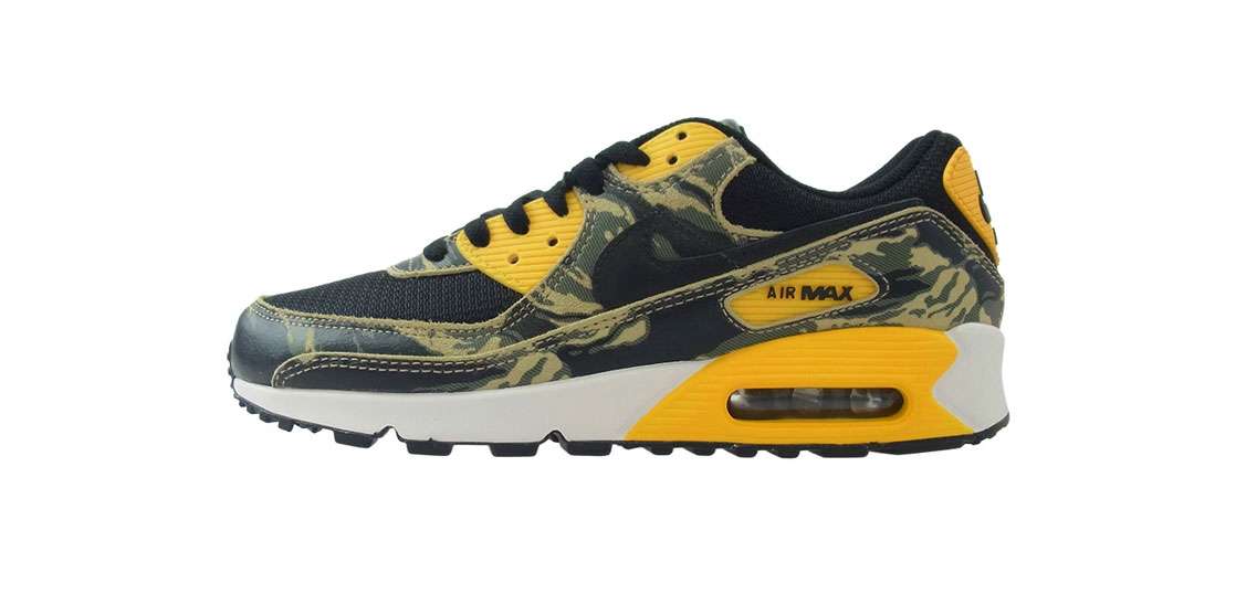 ナイキ IF1721-001 Air Max 90 Camo University Gold 買取実績