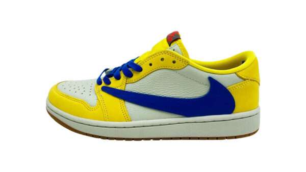 ナイキ ジョーダン × Travis Scott トラヴィススコット Women’s Air Jordan 1 Retro Low OG Canary AJ1 DZ4137-700 買取実績