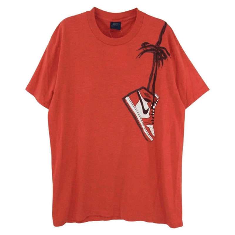 ナイキ ヴィンテージ 紺タグ TMタグ 80s 肩掛けエアジョーダン 半袖 Tシャツ 買取実績 画像