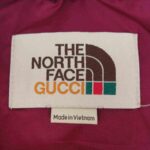 ノースフェイス ×グッチ 20AW 649244 XAABS ダブルジープリント ナイロン ベスト コラボ 買取実績 画像