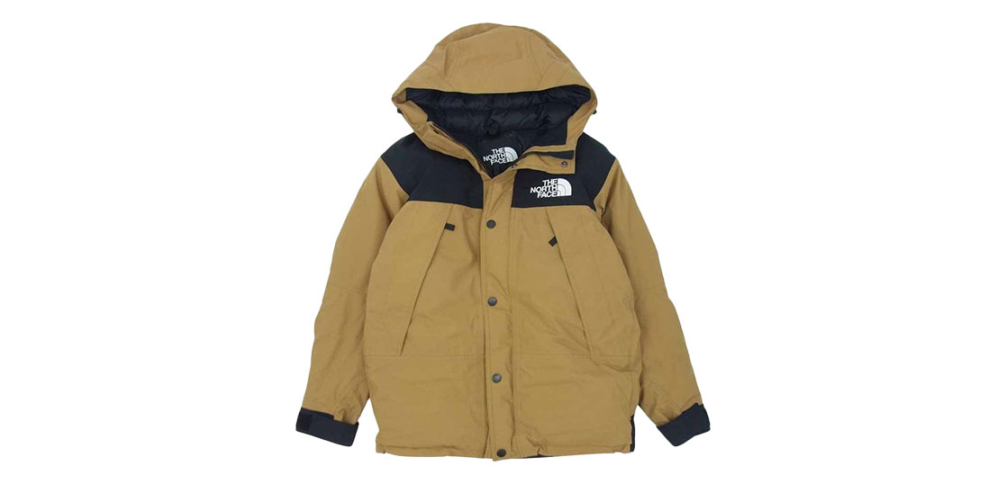 ノースフェイス ND91930 MOUNTAIN DOWN JACKET ブラウン系 XS 買取実績
