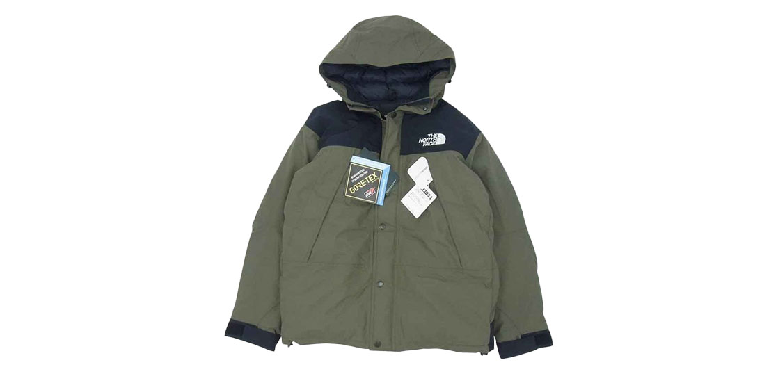 ノースフェイス ND91930 Mountain Down Jacket カーキ系 買取実績